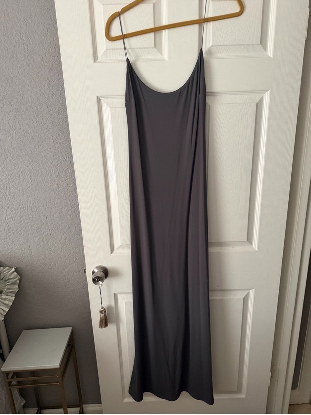 Grey MESHKI maxi dress - Picture 3 of 5